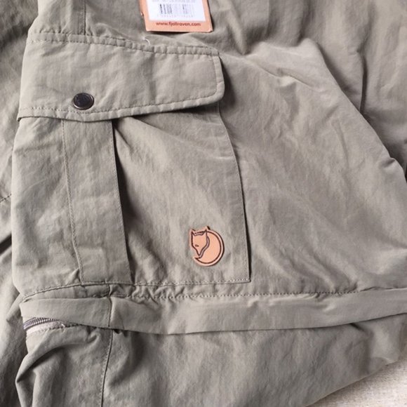 Fjallraven Karl Trousers Zip Off Pants NWT 38-39 - Picture 4 of 8